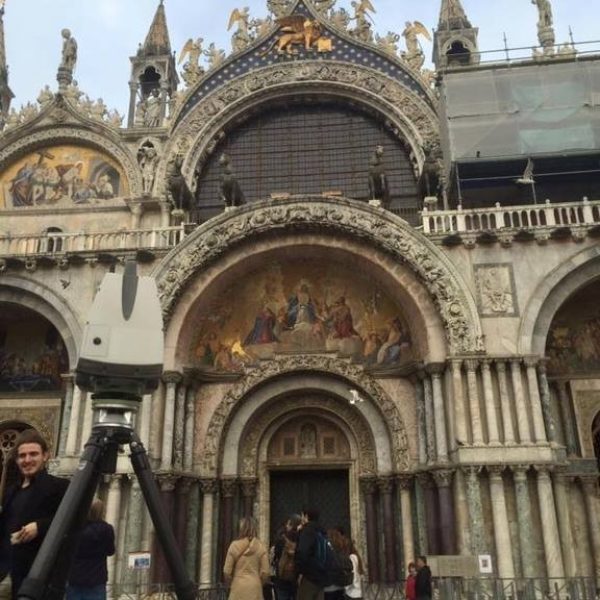 3D entry arch, St Mark’s Basilica – Venice